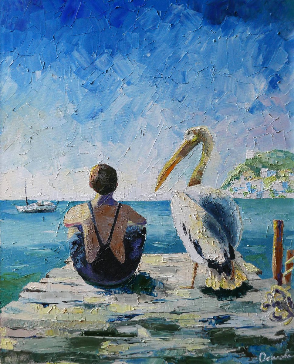Nicostratos le pelican by Ekaterina Mitrofanova