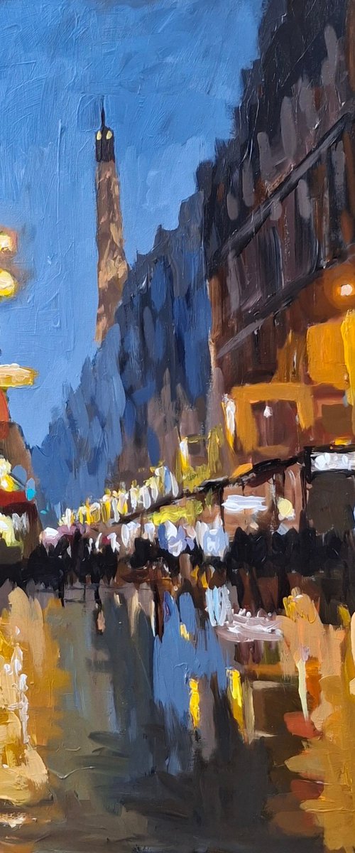 Night Reflections, Paris by Daniel Murgatroyd