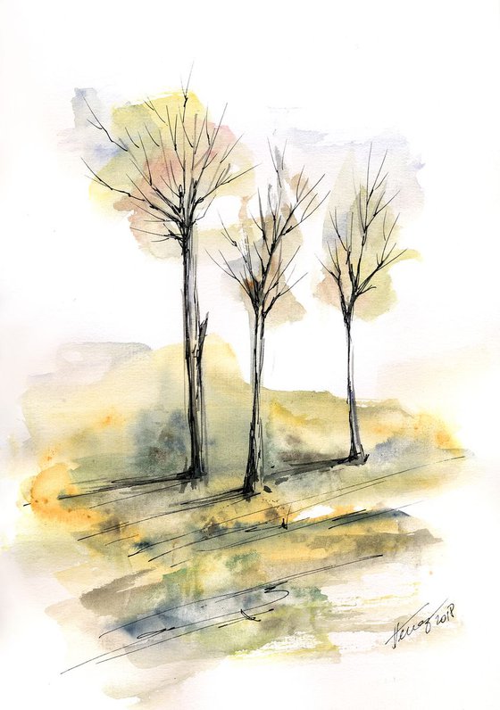 Autumn trees 6