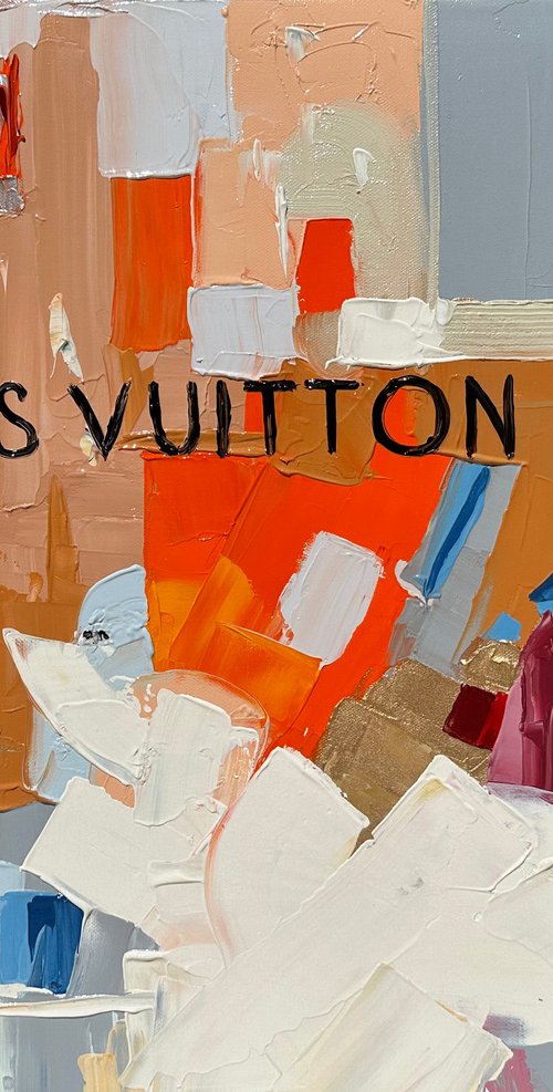 Louis Vuitton abstraction by Elena Adele Dmitrenko