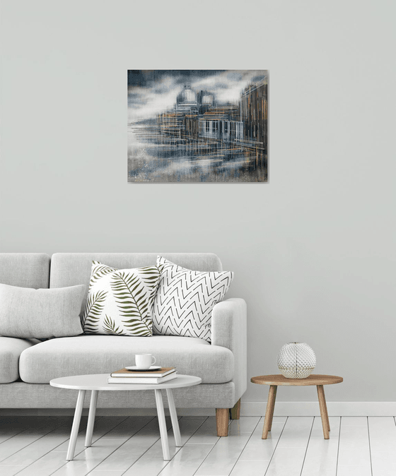 Venice In Evening Mist