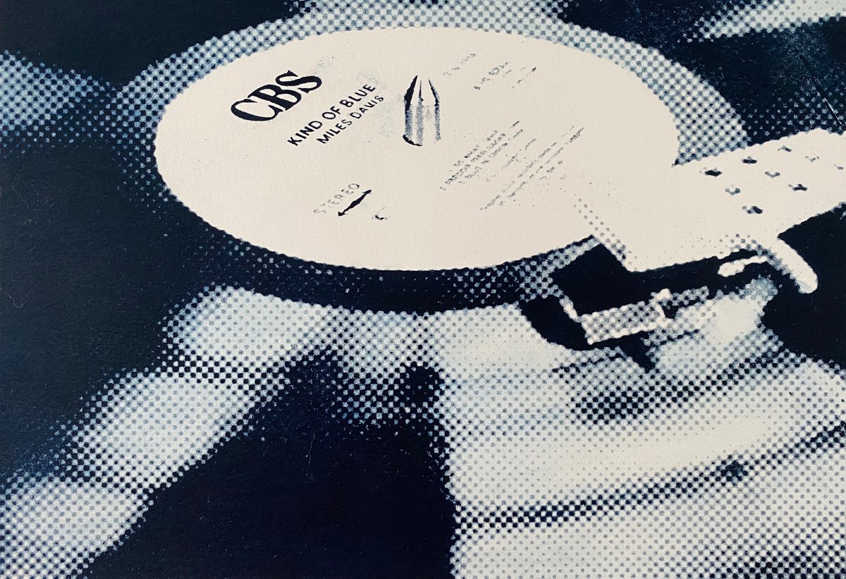 Still Life Limited Edition Print By Diane Mclellan, 15 X 11, Kind Of Blue, Original Artwork