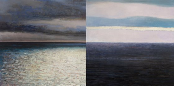 Two Oceans Diptych