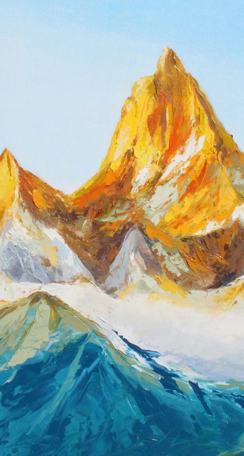 Mountain Symphony by Athaang Art