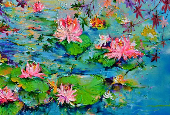 Japanese Maple - Water Lilies