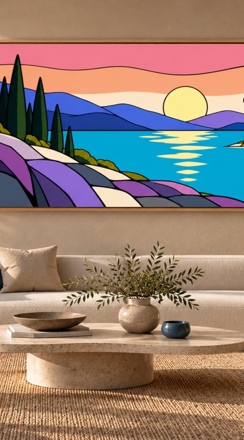Mediterranean Landscape #45 by Marina Krylova