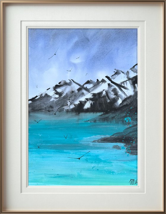 Magical Abstract Lake