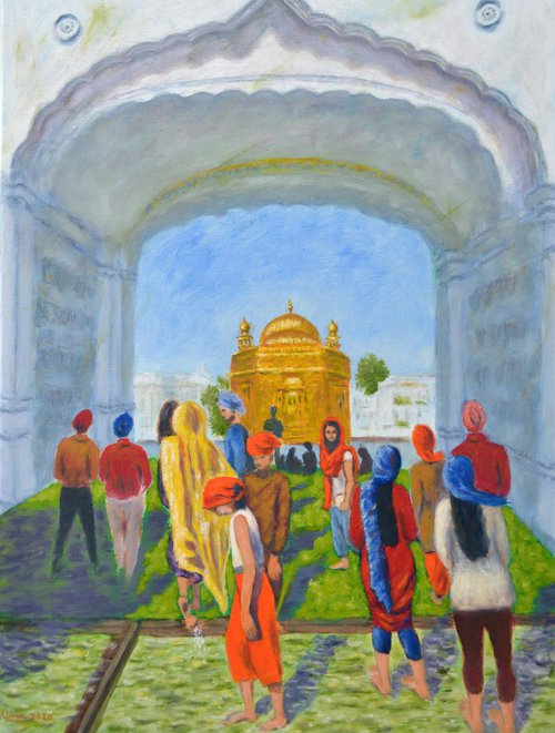 Golden Temple series 5 by Uma  Krishnamoorthy
