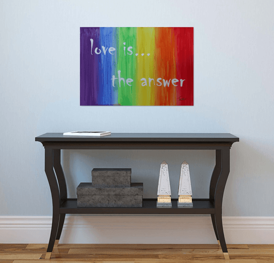 Love Is The Answer (particolored)