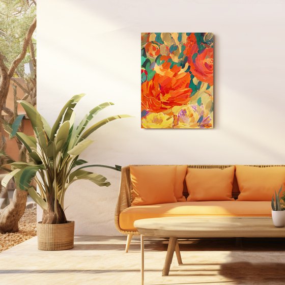 Orange Flowers