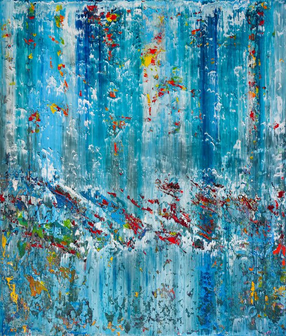 70x60cm | 23.5x31.5″ Original abstract painting Canvas oil artwork Modern art