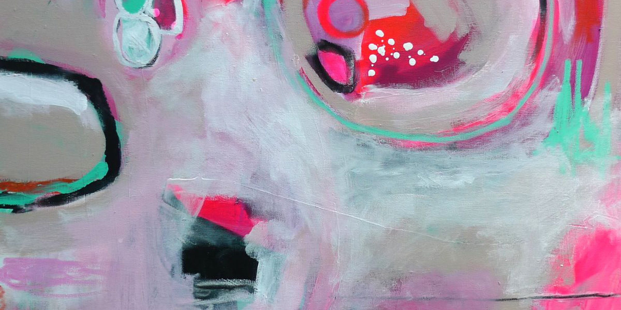 Art of the Day: "Distraction from a cheesecake, 2016" by Emma-Louise Ball
