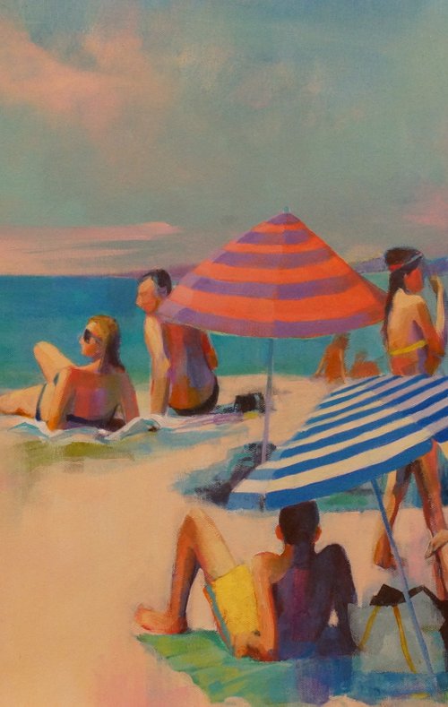 Beachscape by Sandra Michele Knight