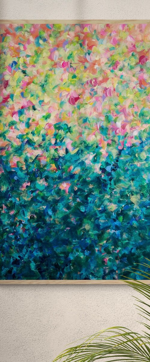 Warm Sunset Bloom by Katherine Spiller