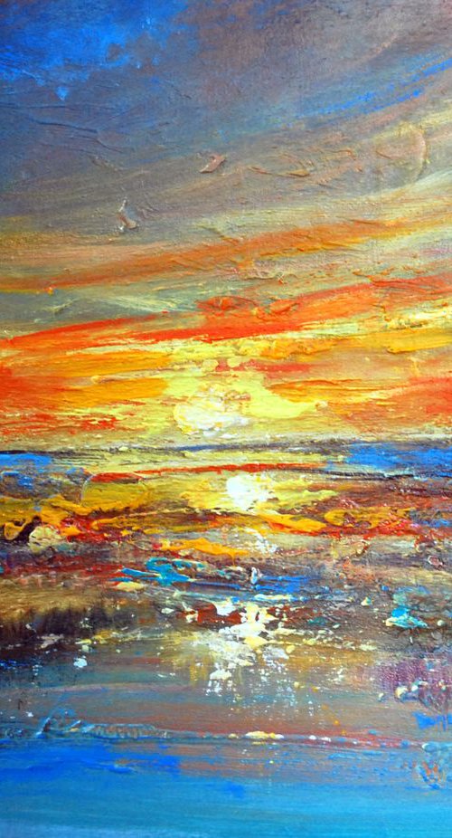 Golden streaks by Vishalandra Dakur