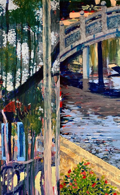 Ha Noi diptych by John Cottee