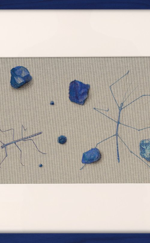 Sticks and Stones / Black and Blue by Joshua Daniels