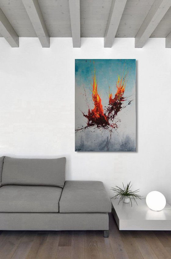 War Of The Worlds III (Spirits Of Skies 096098) - 80 x 120 cm - XXL (32 x 48 inches)