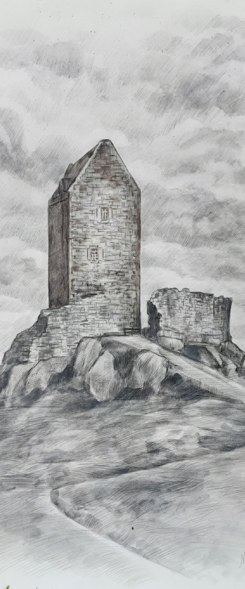 Smailholm Tower by Svetlana Norel