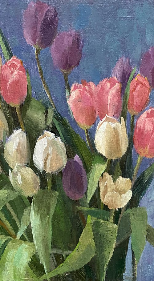 Tulip Bouquet #2 by Ling Strube