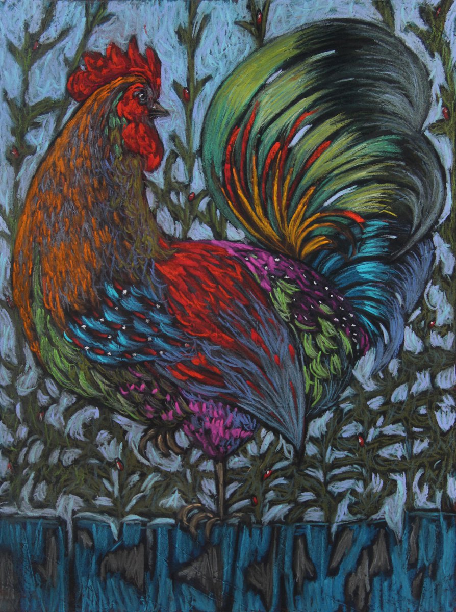 Cockerel by Natalia Leonova