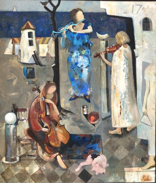 The Musicians by Andrei Kriukov