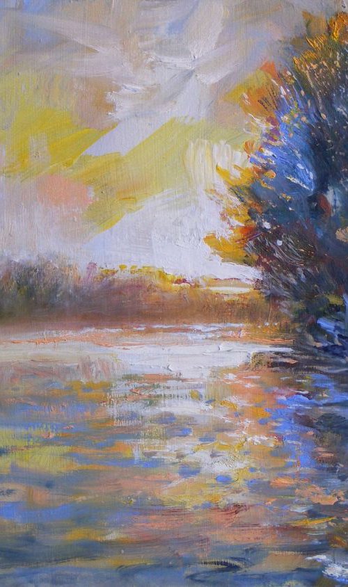 "Playing waters" (Jeux d'eau) by Ivan  Grozdanovski