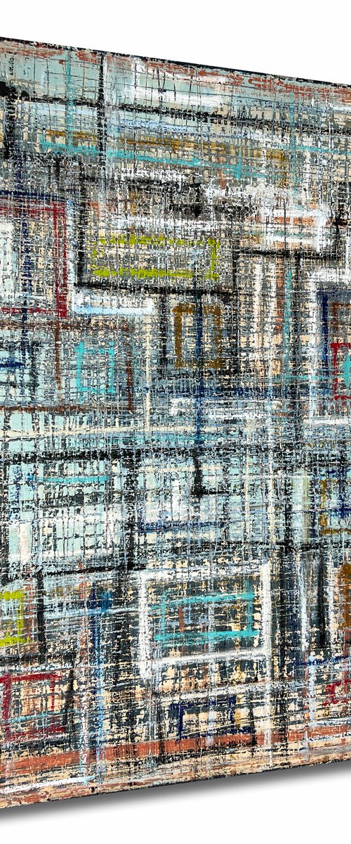 Squared Up (36x48in) by Robert  Tillberg