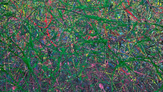 In search of silence- 2 (green)