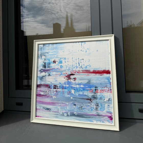 Silence between the waves. Diptych