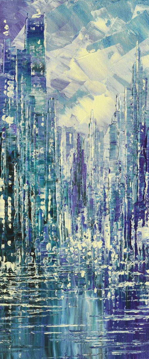 Blue Rain by Tatiana Iliina