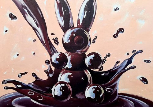 Chocolate bunny by Igor Konovalov