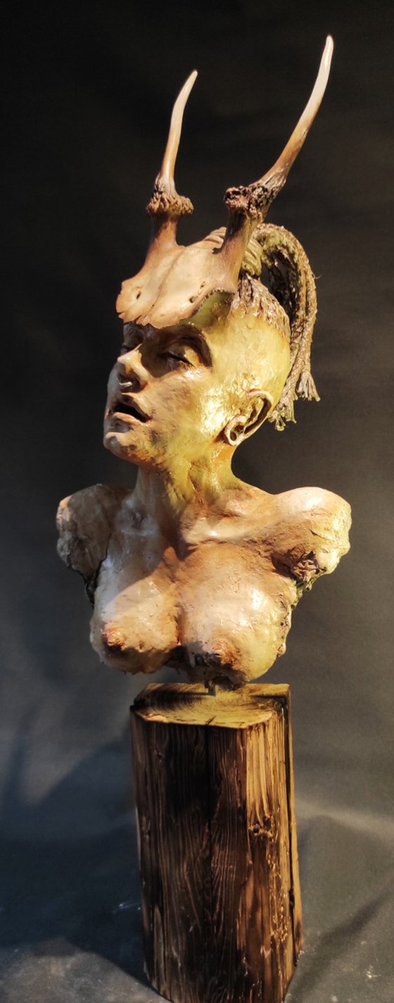 "Tribal Soul II" Unique sculpture