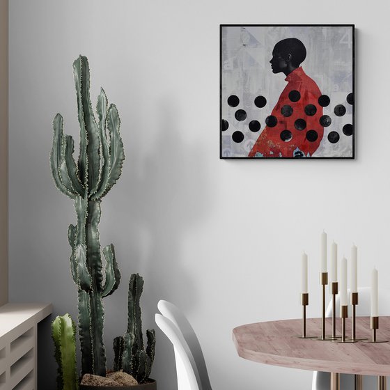 321_Silhouette in red and black