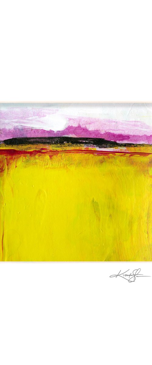 Mesa 151 - Southwest Abstract Landscape Painting by Kathy Morton Stanion by Kathy Morton Stanion