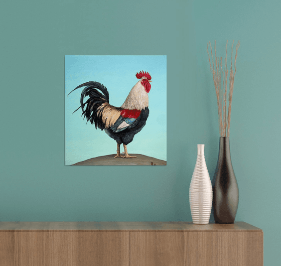 "Faverolle Rooster"