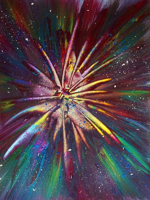 Flowerbed Fireworks 15 by Richard Vloemans