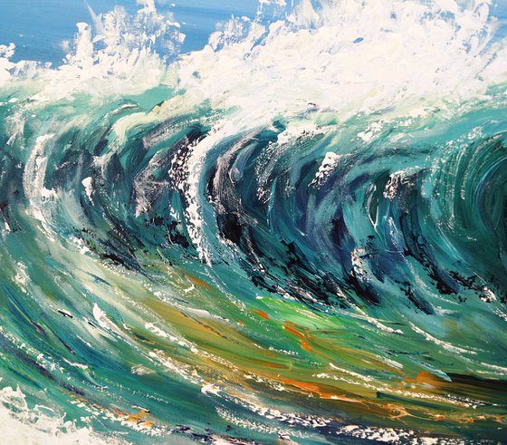 Seascape Breaking Waves XL 2