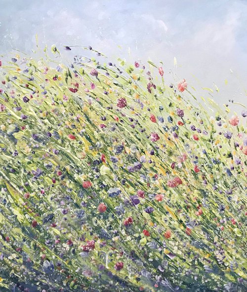 Whispering meadow by Emma Sian Pritchard