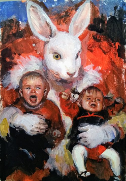 White Rabbit by HELINDA (Olga Müller)