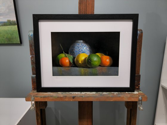 Citrus and a Vase