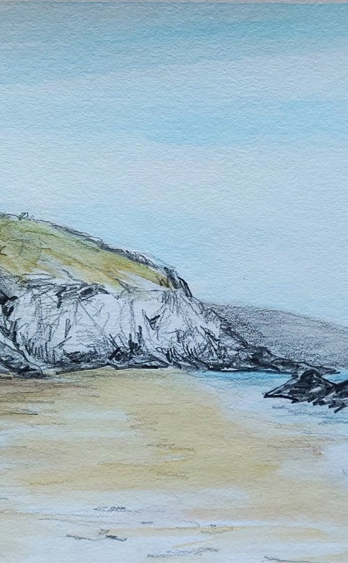 Irish Headland, Booley Bay Wexford by Niki Purcell