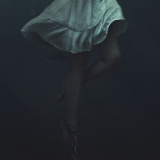 Fine Art Photography Print, Trapped Underwater, Fantasy Giclee Print, Limited Edition of 10