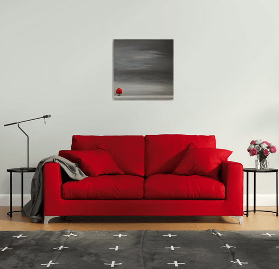 Lone tree #13 - 70x70cm