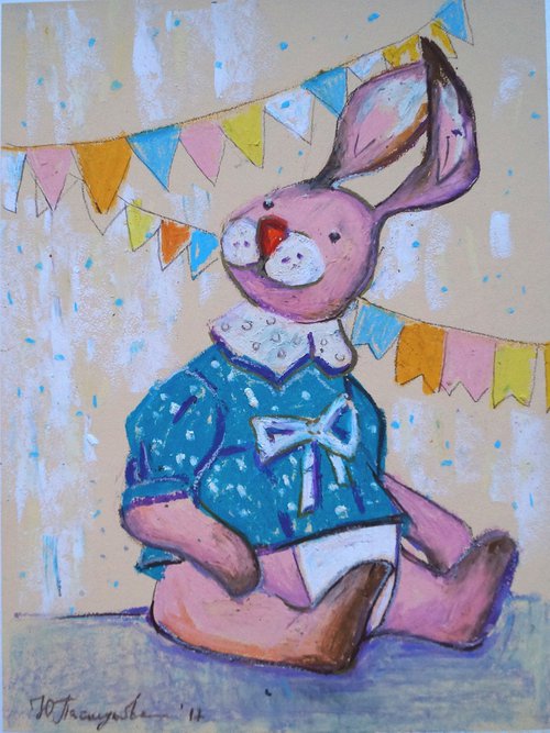 hare toy by Yuliia Pastukhova