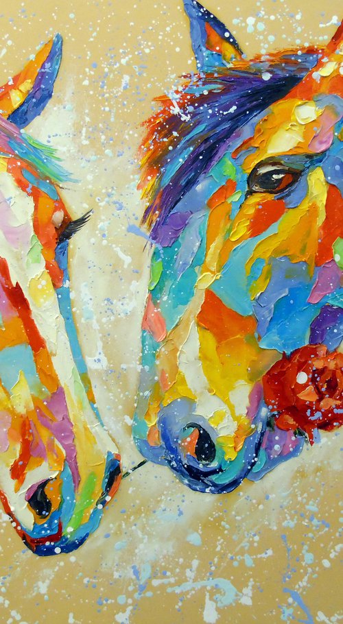 Love horse by Olha Darchuk