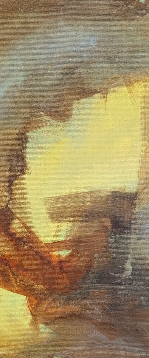 Abstract composition by Simon Sağlamoğlu