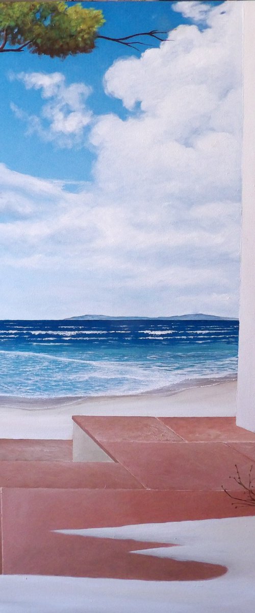 Woman from the sea by Cecco Mariniello
