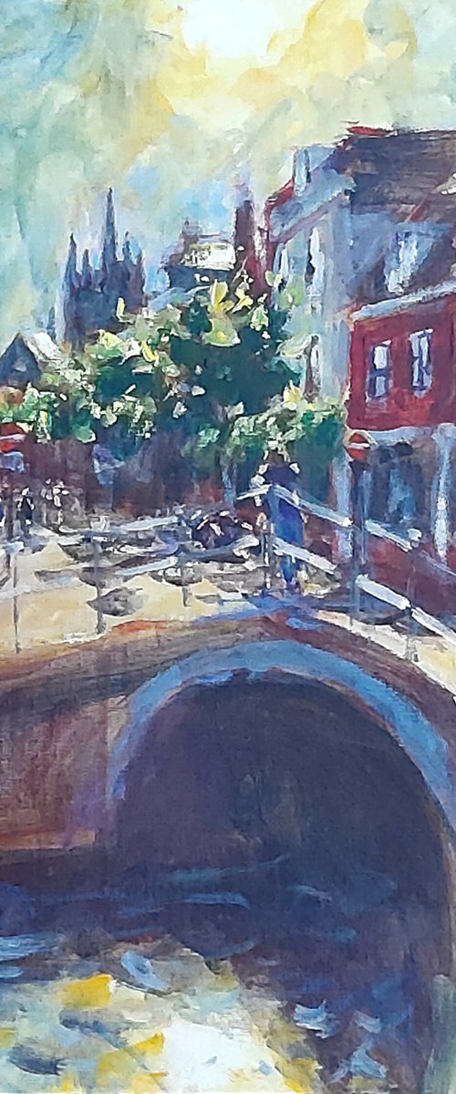 Delft view. by Dimitris Voyiazoglou