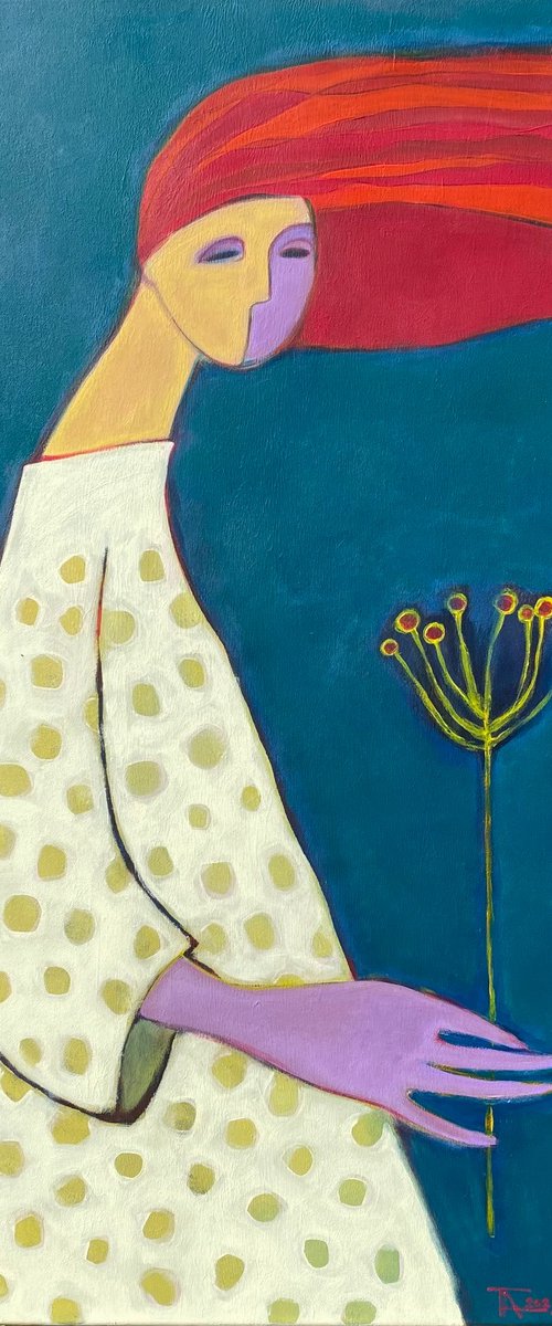 On a walk. by Tatjana Auschew